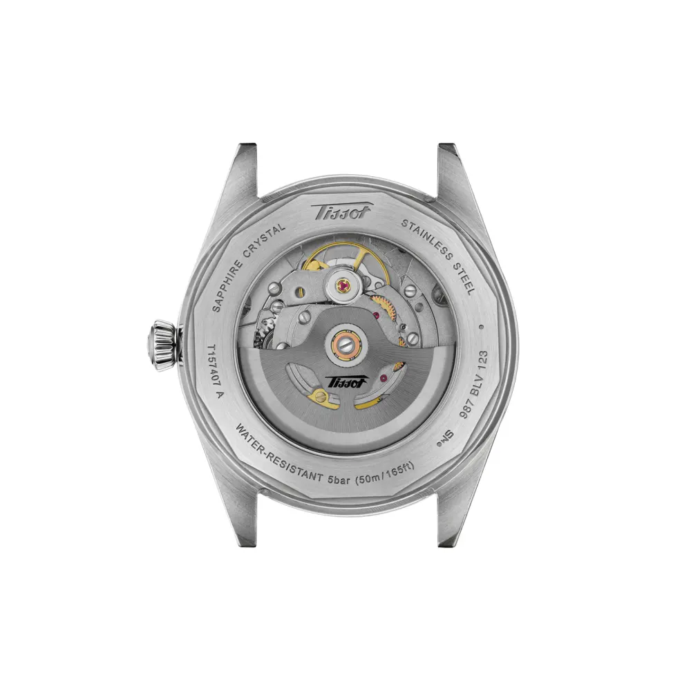 Tissot Visodate 39mm Mens Watch Blue in Blue, additional product view 3