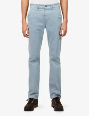 7 FOR ALL MANKIND Luxe Performance Regular Slimmy Straight Cotton Chinos detail 3