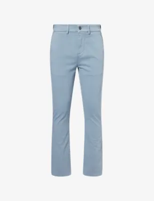 7 FOR ALL MANKIND Luxe Performance Regular Slimmy Straight Cotton Chinos