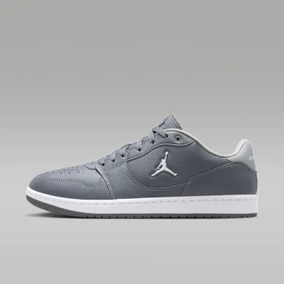 Jordan Court Connect Low Men's Shoes - Smoke Grey/White/Light Smoke Grey in Smoke Grey/White/Light Smoke Grey – Nike men's and unisex