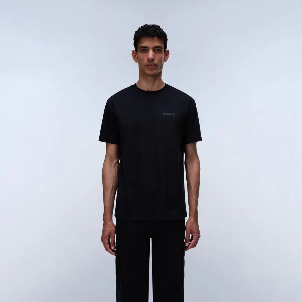 Napapijri Mens Yourte Cotton Short-Sleeve T-Shirt detail 3