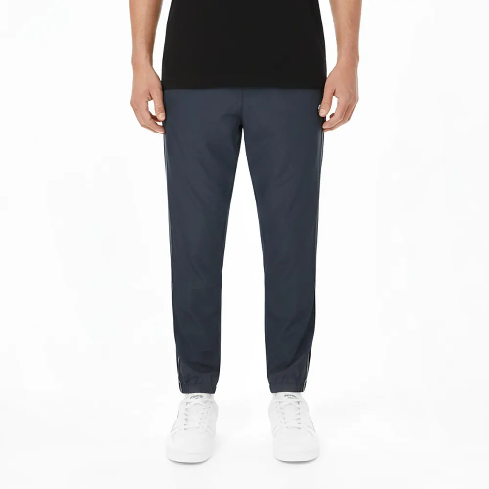 Lacoste Men's Black Closed Hem Tracksuit Joggers detail 3