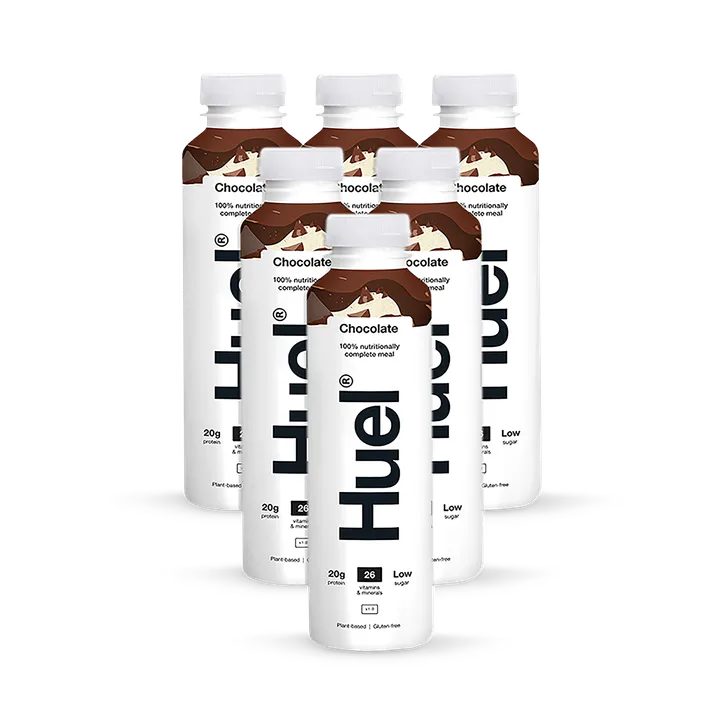Huel 100% Nutritionally Complete Meal Chocolate 6 x 500ml