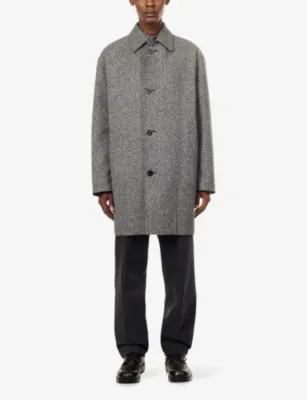 MARNI Point Collar Wool-Blend Coat detail 3