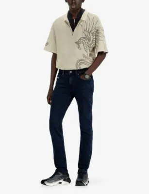 DIESEL 1991 Sleenker Skinny-Fit Stretch-Denim Jeans detail 2