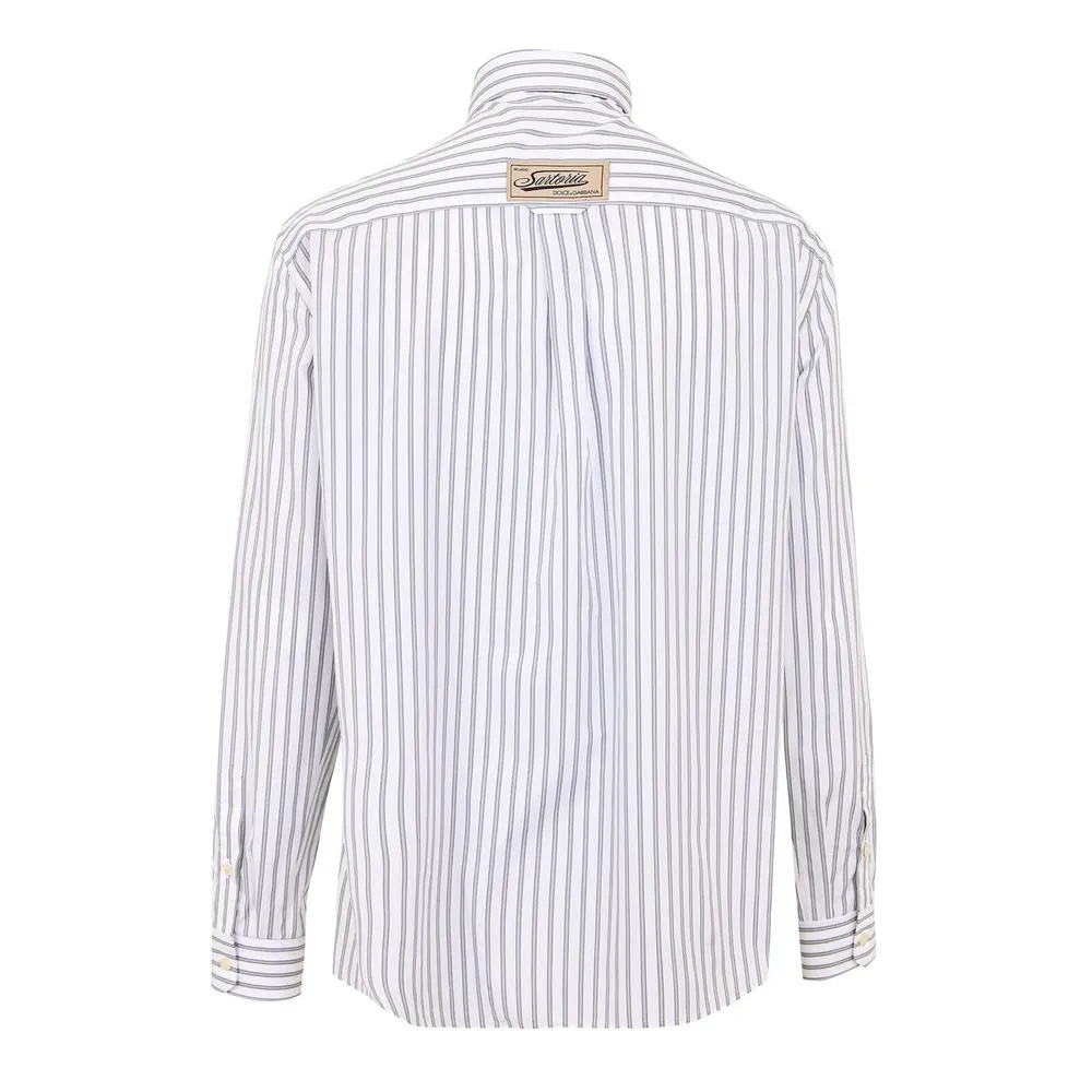 Dolce and Gabbana DG Shr Strpe LSShirt Sn61 detail 2
