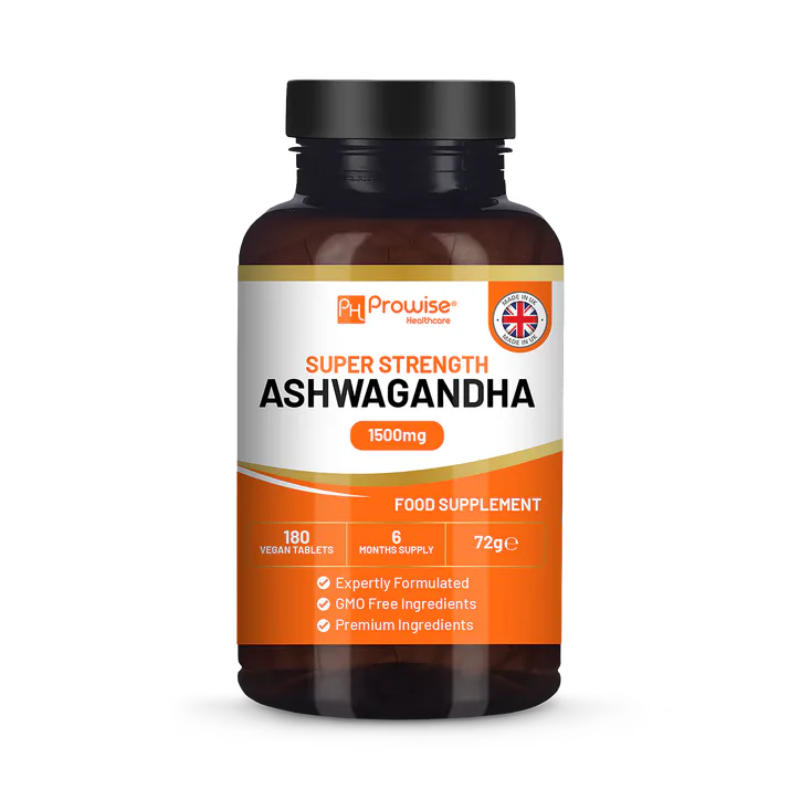 Prowise Healthcare Ashwagandha 1500mg 180 Vegan Tablets