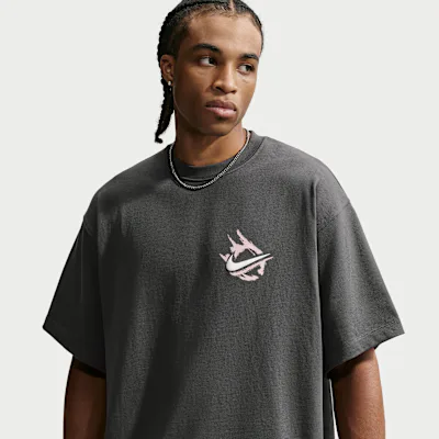 Nike Solo Swoosh Men's T-Shirt - Anthracite in Anthracite – Nike men's and unisex