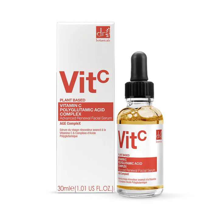 Dr. Botanicals Vitamin C 3% & Polyglutamic Acid Complex 1% & Brightening Facial Serum 30ml