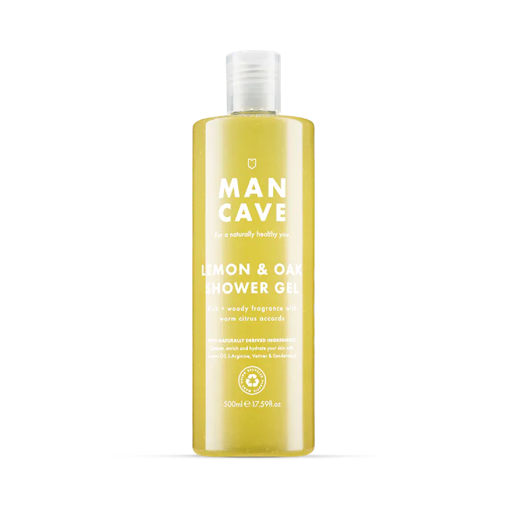 ManCave Lemon & Oak Shower Gel 500ml