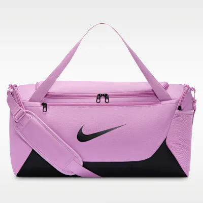 Nike Brasilia Training Duffel Bag (Small, 40L) - Light Magenta/Black/Black