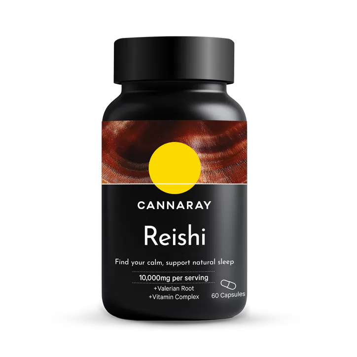 Cannaray Reishi Capsules 10,000mg 60 Capsules