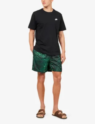 For Him Club Woven Flow Shorts in BLACK, additional product view 2