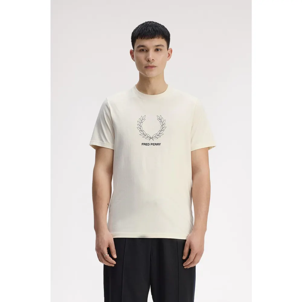 Fred Perry Men's Mid Logo T-Shirt detail 3
