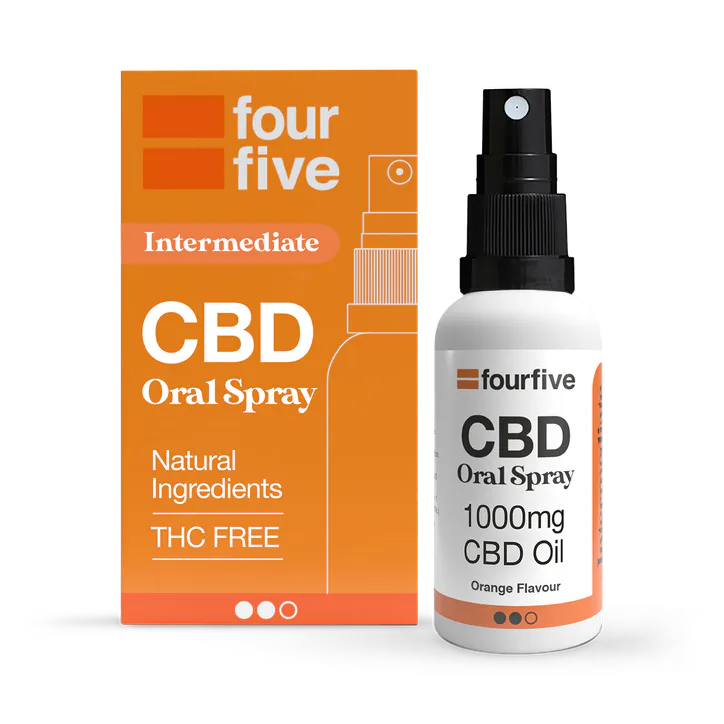 fourfive CBD Oil 1000mg Orange Flavour 30ml