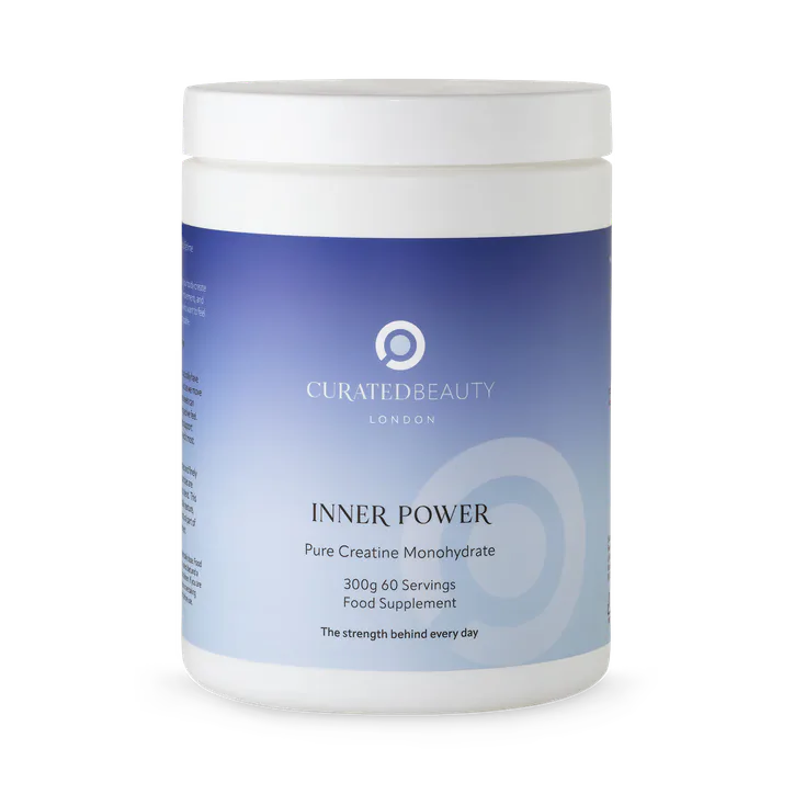 Curated Beauty London INNER POWER Pure Creatine Monohydrate, 300g, 2 months supply