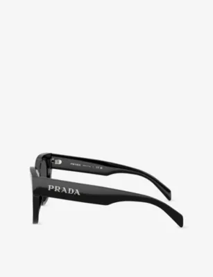 PRADA PR C04S Square-Frame Acetate Sunglasses detail 3