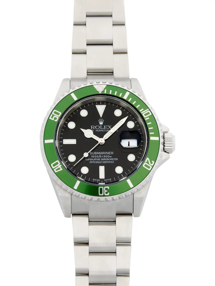 Rolex Submariner 16610 LV Flat Four — 2003 — Excellent