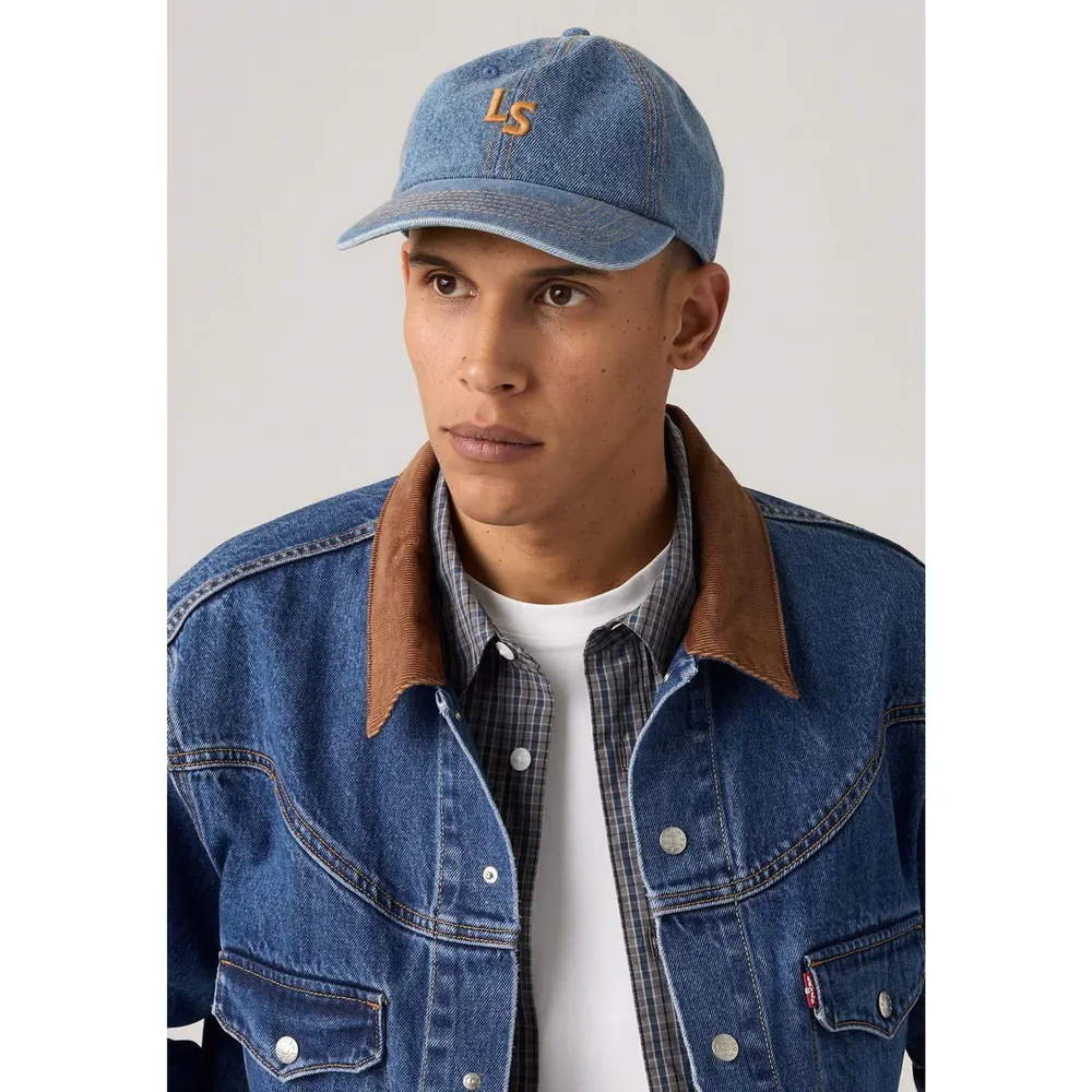 Levis Monogram Baseball Cap detail 3