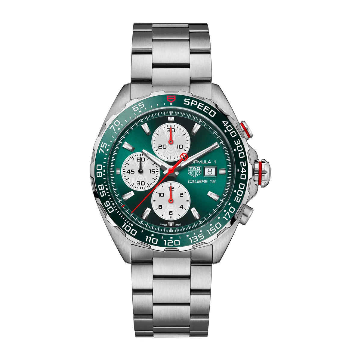 TAG Heuer Formula 1 Chronograph X Goodwood Festival of Speed Limited Edition 44mm Mens Watch Green