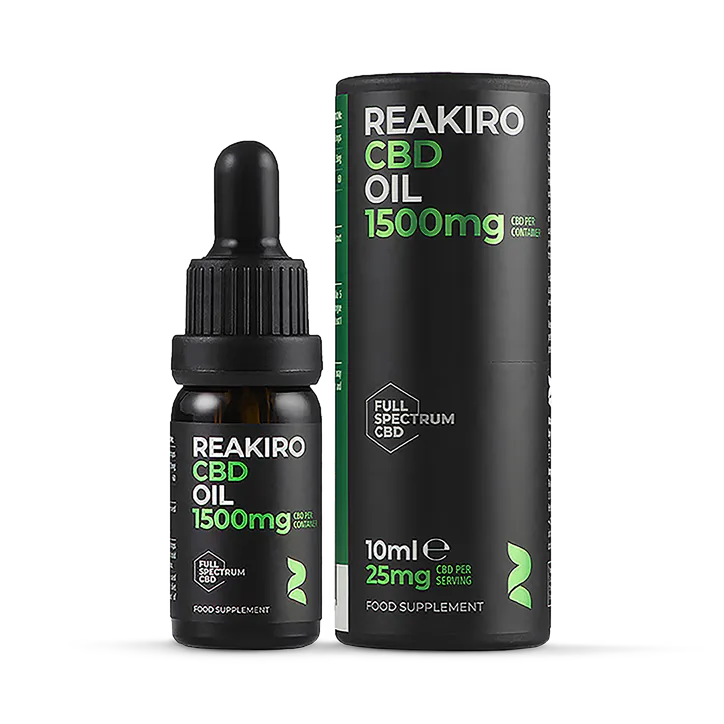 Reakiro CBD Oil 1500mg 10 ml