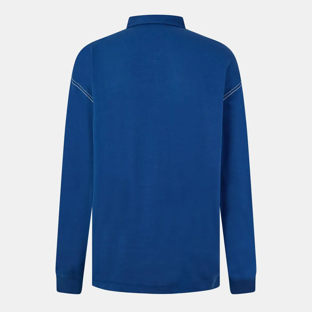 Lacoste Men's Rugby Polo Shirt in Globe/Overview, additional product view 2
