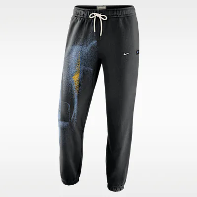 Nike Memphis Grizzlies Standard Issue Men's Fleece Basketball Trousers - Black/White