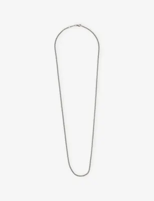 THOMAS SABO Venezia Chain Blackened Sterling-Silver Necklace