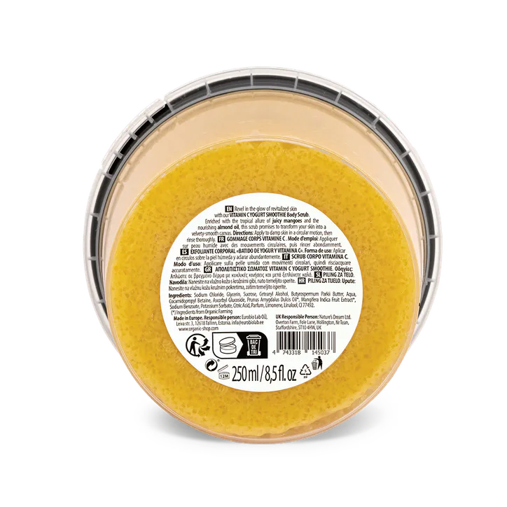 Organic Shop Vitamin C Yogurt Smoothie Glow Body Scrub 250ml detail 3
