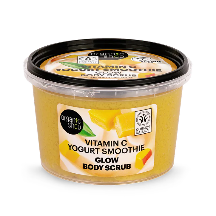 Organic Shop Vitamin C Yogurt Smoothie Glow Body Scrub 250ml