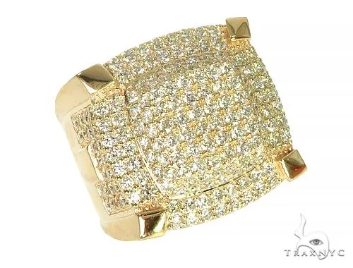 RINA - For Him FACTORY Corner Pedestal Ring 10816 in Yellow Gold / 8 – Ring