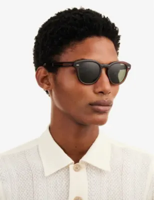 OLIVER PEOPLES Cary Grant Sun Pillow sunglasses in Havana, additional product view 2