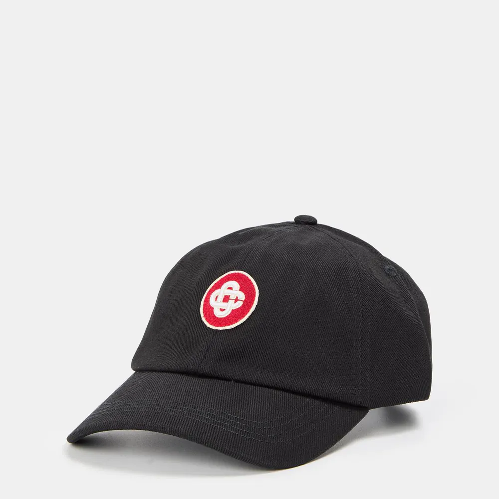 Casablanca Men's Casa Round Logo Baseball Cap