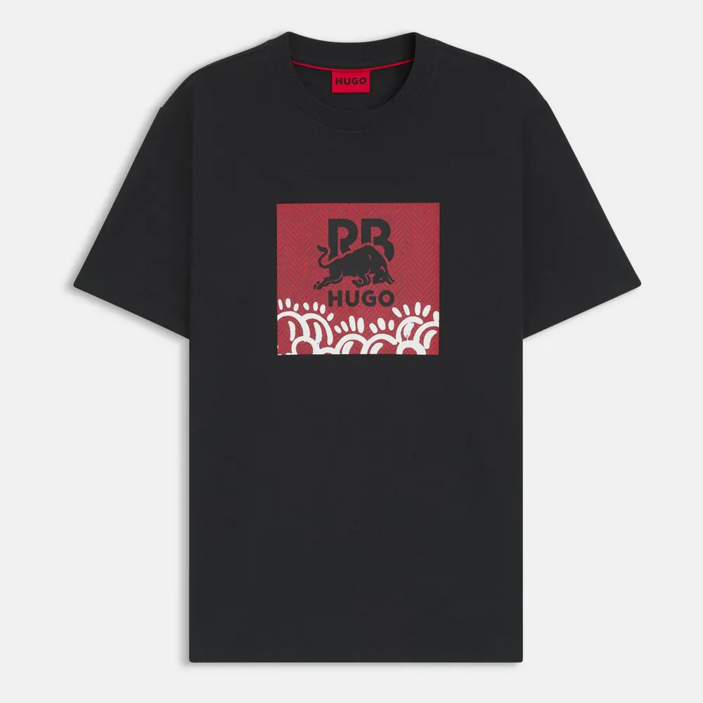 Hugo x RB x VCARB by Slawn Graphic T-Shirt in Black 001 – Clothing
