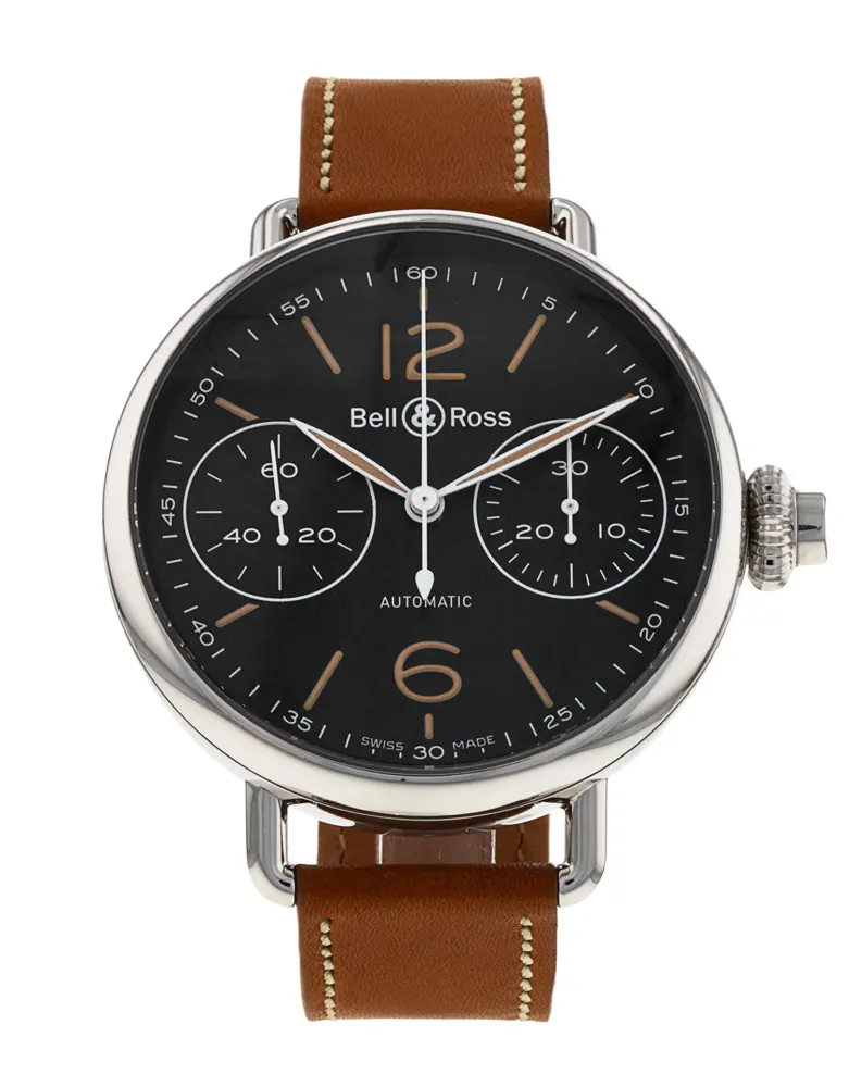 Bell and Ross Vintage WW1 BRWW1-MP01-S — 2013 — Excellent in Black – Pre-owned watches
