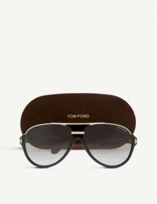 TOM FORD Dimitry aviator sunglasses detail 2