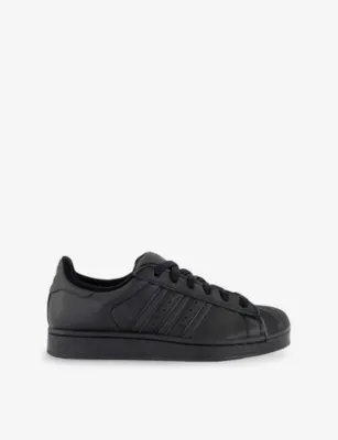 ADIDAS Superstar II Leather Trainers - 7 in BLACK BLACK BLACK – Mens | Trainers | Lace up trainers