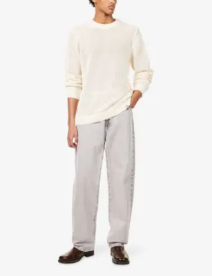 CARHARTT WIP Stockton Crochet Cotton-Blend Jumper detail 2