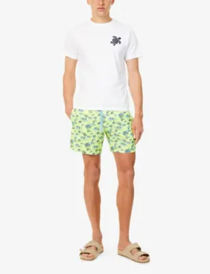 VILEBREQUIN Mahina Printed Swim Shorts detail 2