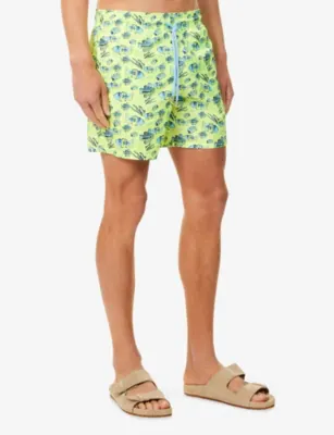 VILEBREQUIN Mahina Printed Swim Shorts detail 3