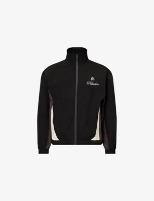 PELLADOR Embroidered-Logo Panelled Shell Track Jacket