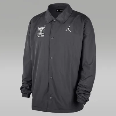 Jordan Chicago Bulls Statement Edition Men's Jordan NBA MVP Jacket - Anthracite