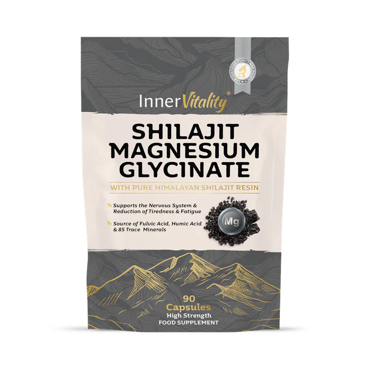 INNER VITALITY Magnesium Glycinate & Himalayan Shilajit - 90 Capsules