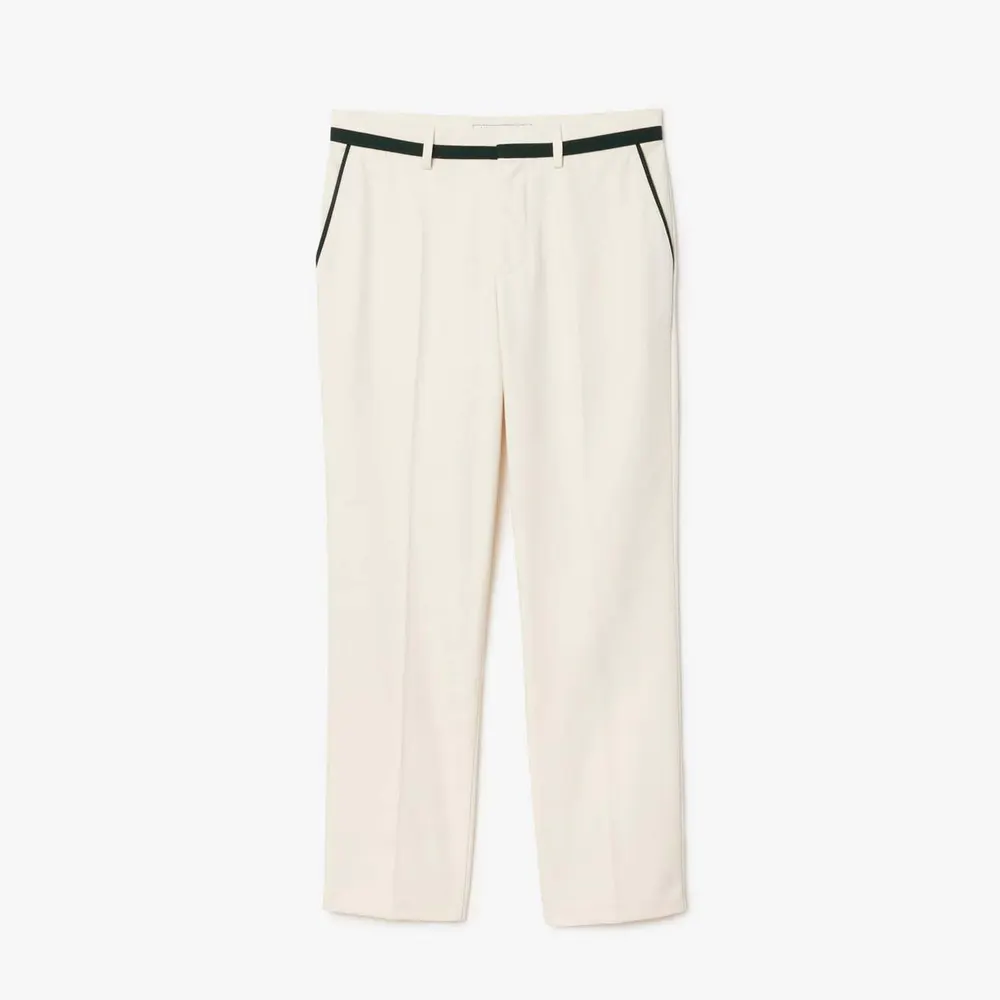 Lacoste Straight-Fit Badge Detail Suit Pants detail 2