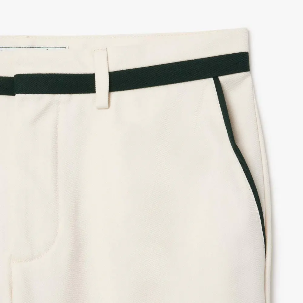 Lacoste Straight-Fit Badge Detail Suit Pants detail 3