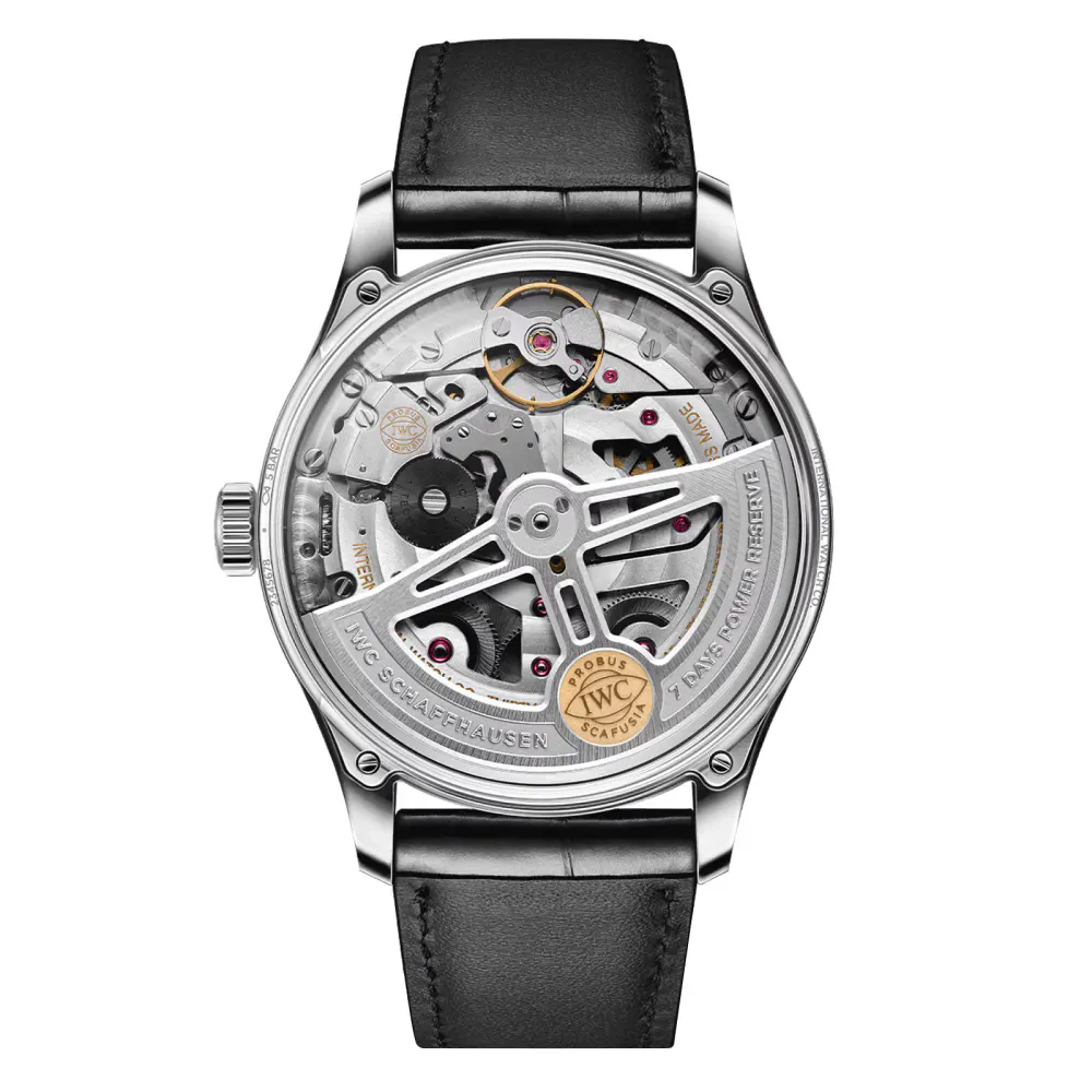 IWC Portugieser Automatic 42 Silver Moon detail 2