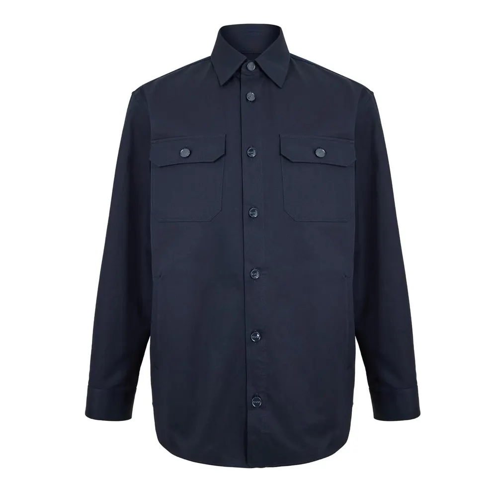 Gucci Men's Twill Long Sleeve Shirt
