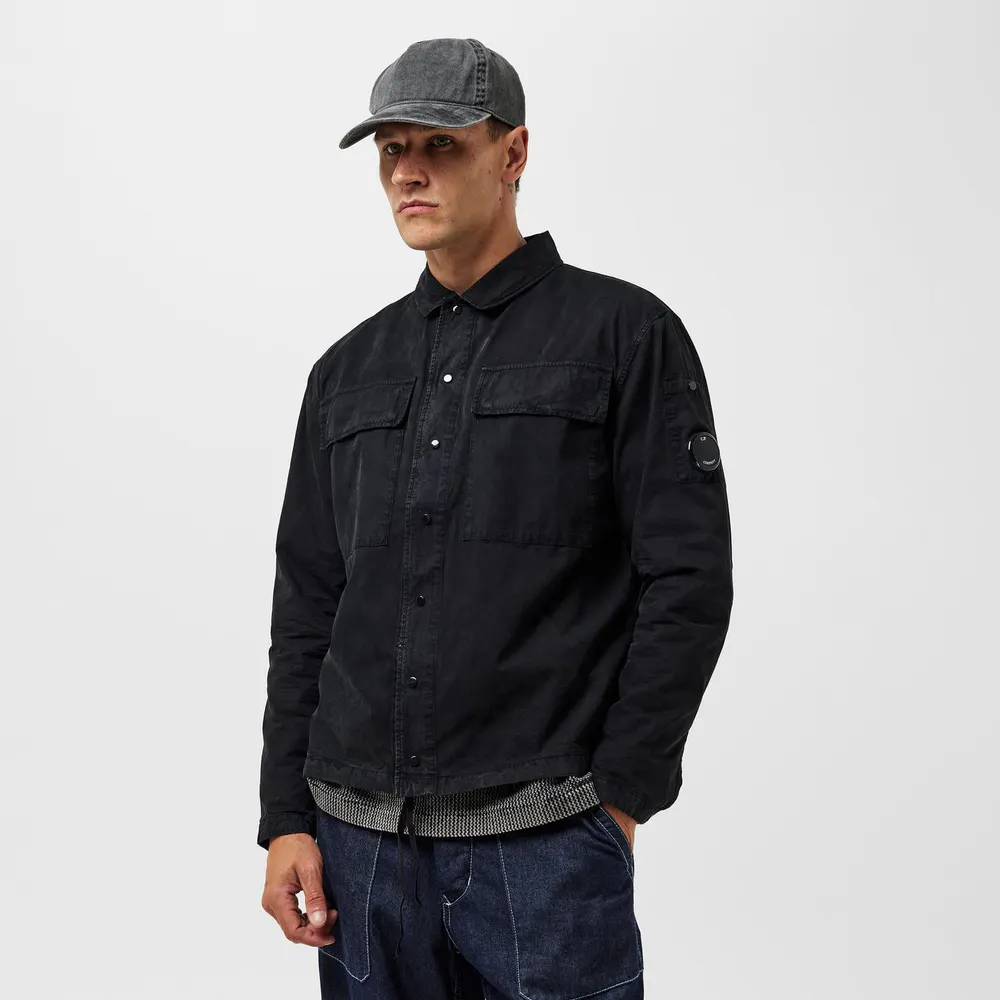CP Company Men's Multi-Pocket Classic Fit Overshirt detail 3
