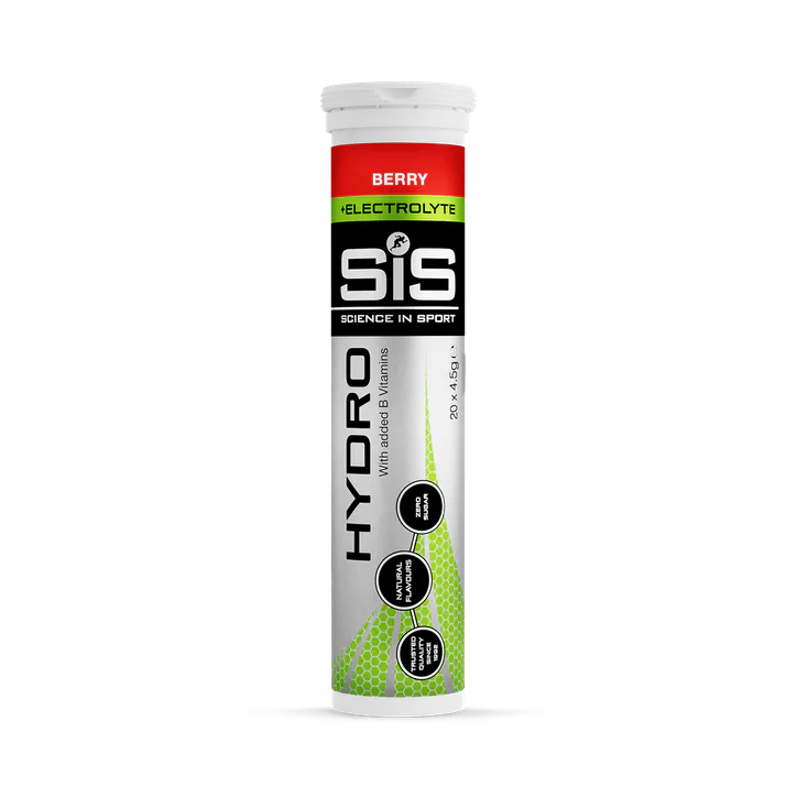 SCIENCE IN SPORTS SIS Hydro Electrolyte Effervescent Berry 20 Tablets