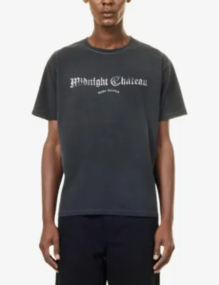 DUKE & DEXTER MC Chess Washed Graphic-Print Cotton T-Shirt detail 3